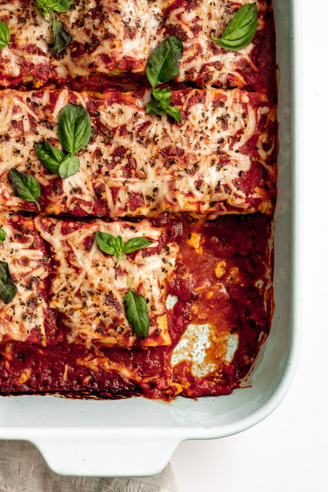 Healthy ProteinPacked Spinach Lasagna Rolls